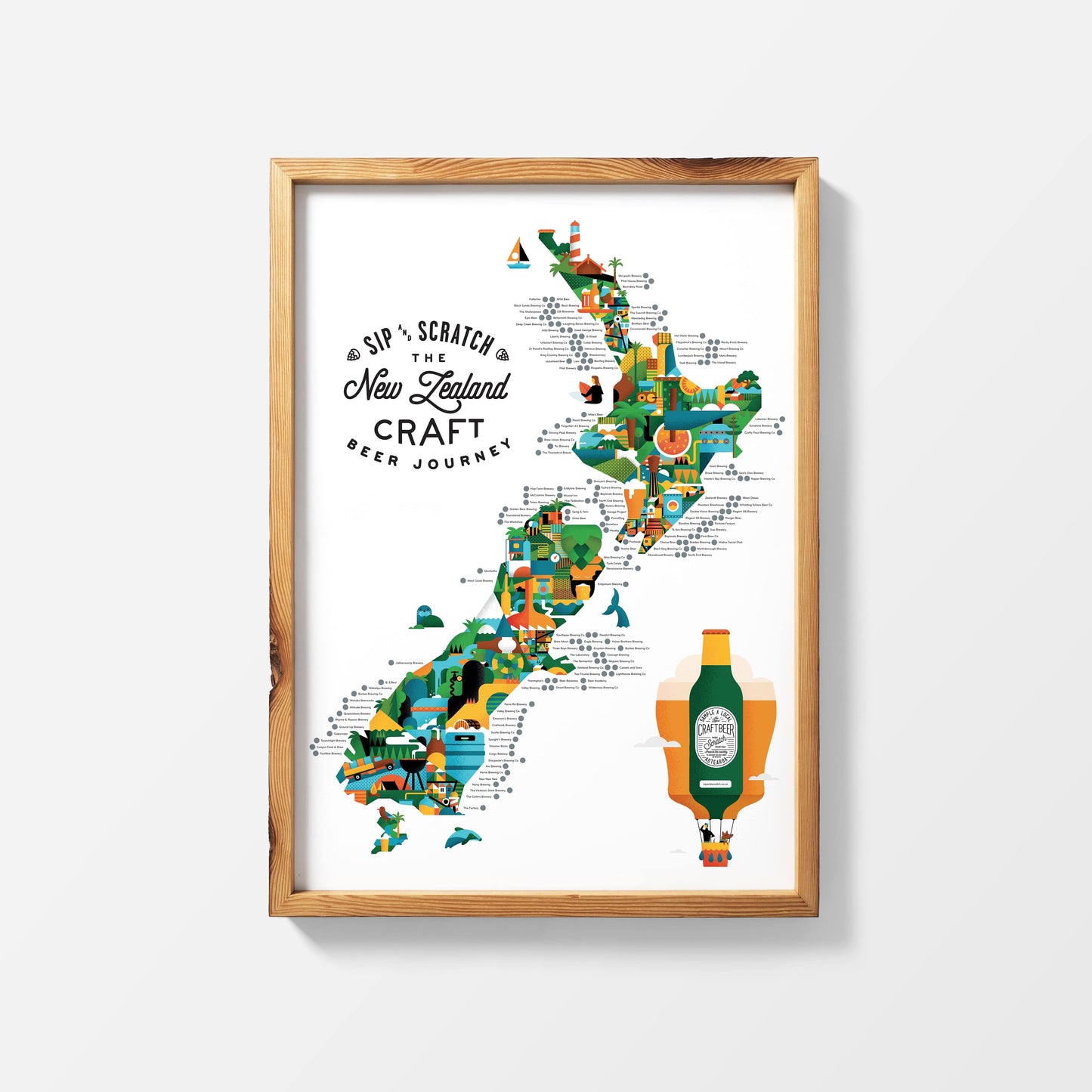 Craft Beer Sip and Scratch NZ