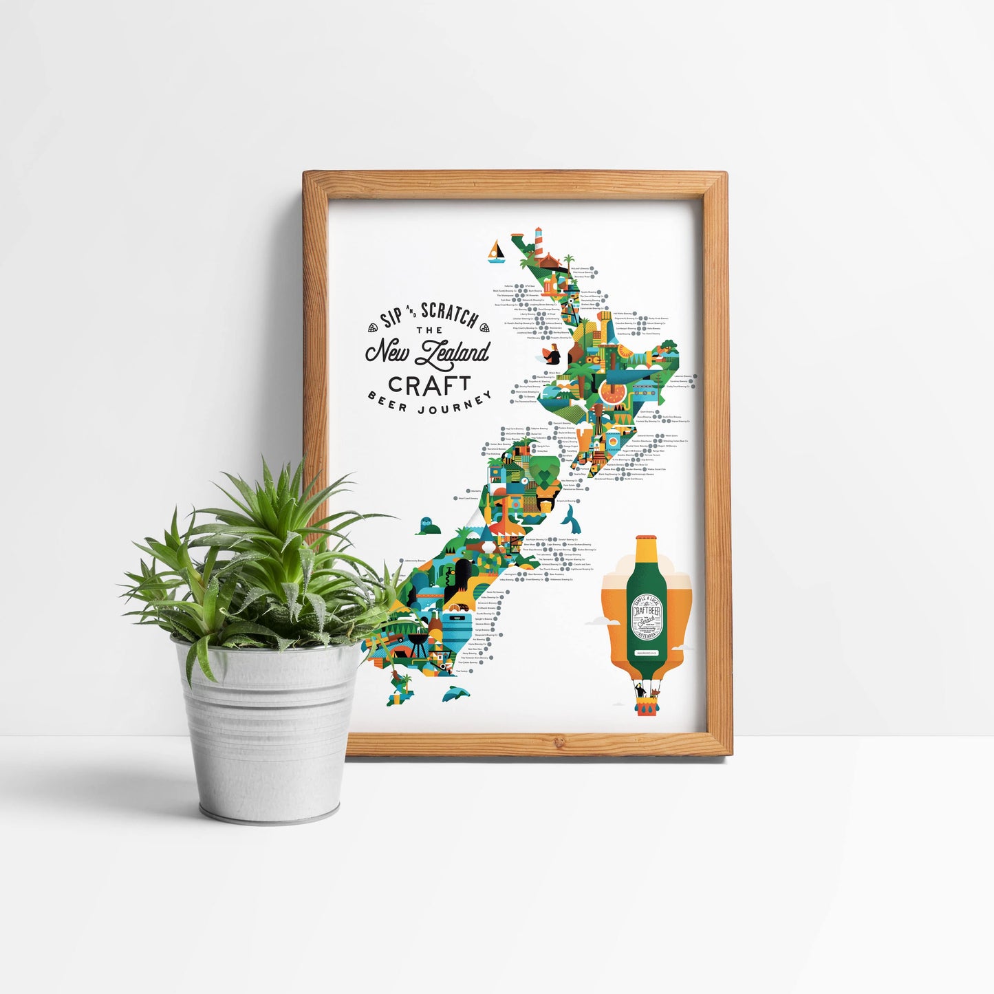 Craft Beer Sip and Scratch NZ