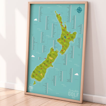 Golf Scratch Map V1 (Seconds) - Scratch Golf NZ